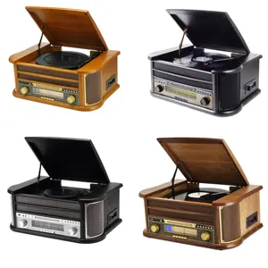 Nhà máy trực tiếp thương mại AM/FM ba tốc độ thiết bị âm thanh Turntable ghi Player