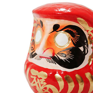 Sıcak satış toptan reçine emici japon tasarım kırmızı Daruma bebek - Product Image 5