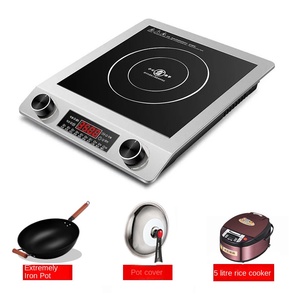 Gran oferta, horno de inducción comercial de alta potencia de 3500W, nueva cocina doméstica electromagnética, olla caliente, batería Solar eléctrica - Product Image 5