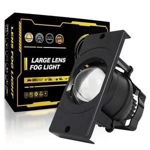 ไฟตัดหมอก LED สามสีความสว่างสูงพิเศษขนาด 3 นิ้ว, ไฟหน้า LED รุ่น Lada Universal, เลนส์ไฟตัดหมอกแบบโปรเจคเตอร์ - Product Image 1