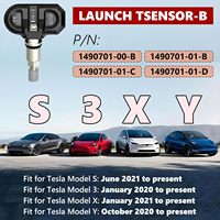 Nouveauté LAUNCH TSENSOR-B Capteur de pression des pneus Bluetooth RF compatible avec Tesla Model 3/Y/S/X