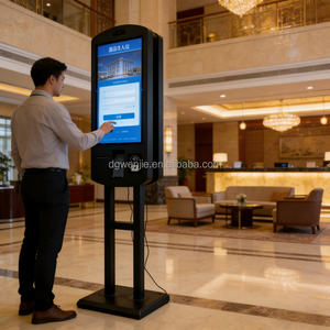 Quiosco de Apuestas Deportivas con Pantalla Dual de 27'', Escáner de Código de Barras, Pago Automático, Venta de Boletos, Función de Cambio de Divisas, SDK para Publicidad - Product Image 3