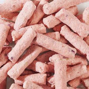 Venta Directa de Fábrica OEM ODM, Alimento para Mascotas, Barra Liofilizada con Arándano y Leche de Cabra, Golosinas para Mascotas, Cubos de Carne Liofilizada para Gatos - Product Image 2