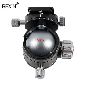 Bexin Ball Head <b>Tripod</b> Mount 52mm Professional Digital Camera Aluminum Alloy Knob Lock Portable - Product Image 1