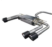 Échappement Catback DZ pour AUDI A3 1.4T 1.8T 2.0T 2014+ Système d'échappement haute performance pour voiture en acier inoxydable 304