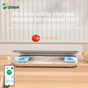 Balance corporelle numérique personnelle Balance corporelle carrée pour salle de bain - Product Image 4