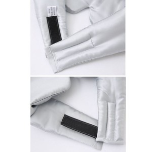 Masque pour les yeux en soie de mûrier 100% sur mesure avec velcro réglable, 16 mommes, doux, occultant et respirant pour dormir - Product Image 4