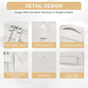 Mochila para Portátil Multifuncional de Gran Capacidad Personalizada para Hombre, Estilo Casual de Negocios, Correa de Hombro Cruzada, Casual y Profesional - Product Image 3