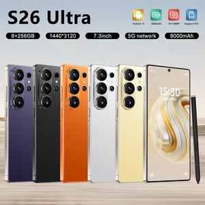 Nuevo Teléfono Inteligente S26 Ultra 5G, Versión Global, 78MP+108MP, Pantalla Grande de 7.3 Pulgadas, Doble SIM, Teléfono Móvil Android - Product Image 1