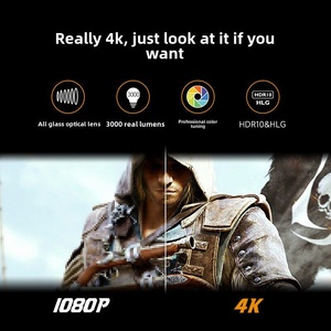 โปรเจคเตอร์เกมมิ่ง <span class=keywords><strong>BenQ</strong></span> TK700ST: 4K, ระยะฉายสั้น, 3000 ลูเมนส์, ความหน่วงต่ำ 4ms โฮมซีเนม่า - Product Image 5