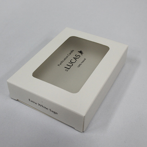 Caja de Regalo de <span class=keywords><strong>Papel</strong></span> con <span class=keywords><strong>Ventanas</strong></span> de PVC, Diseño de Impresión Personalizada <span class=keywords><strong>para</strong></span> Envases de Cosméticos 100% Naturales - Product Image 4