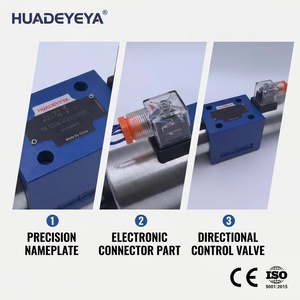 Vannes hydrauliques directionnelles à solénoïde 4WE6 à haute efficacité - Product Image 4
