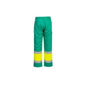 Portwest-Hi-Vis L049YTRXL น้ำหนักเบา Contrast Class 1กางเกงขายาวสีเหลือง/TEAL-EAN 5036108383825ชุดทำงาน HI-VIS - Product Image 2