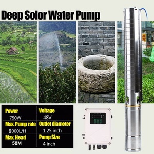 Pompe à eau submersible solaire Kepeida 80m de profondeur 2HP pour puits profond, idéale pour l'irrigation agricole - Product Image 3