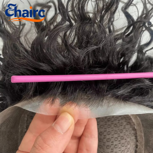 Sistema Capilar para <span class=keywords><strong>Hombre</strong></span> con Encaje Suizo y Borde de PU, <span class=keywords><strong>Cabello</strong></span> 100% Humano, Fácil de Aplicar, Textura Similar a la Piel, para la Pérdida de <span class=keywords><strong>Cabello</strong></span> en Hombres - Product Image 4