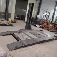 Système de stationnement automobile Qingdao Desiree DSPP607, élévateurs de stationnement mécaniques à poteau unique de 2500 kg, pont élévateur automobile