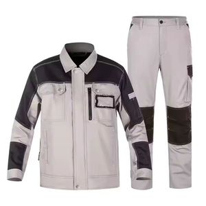 100% Cotton Working Coveralls With <b>Reflective</b> Tape Wholesale and Customized Working Coverall - Product Image 6