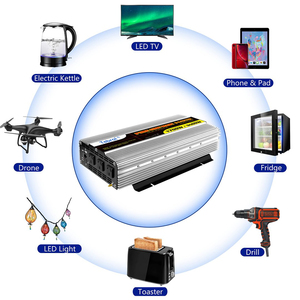 1700 Wát tinh khiết Sine Wave Power inverter12v DC để 240VAC điện biến tần - Product Image 5