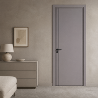 Porte intérieure professionnelle en alliage d'aluminium, facile à nettoyer, idéale pour hôtels, villas, restaurants et salles blanches