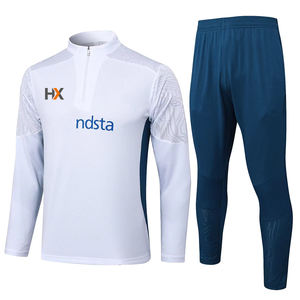 เสื้อฟุตบอลมาร์กเซยรุ่นล่าสุด ขายส่ง เสื้อแจ็คเก็ตฟุตบอลสโมสรชาย แขนยาว สวมใส่สบาย ระบายอากาศได้ดี ชุดวอร์มฟุตบอล - Product Image 3