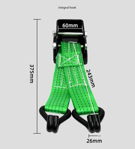 Correa de Amarre con Trinquete y Mango de Aluminio, Nueva, Venta de Fábrica, para Sujeción de Carga, Resistencia a la Rotura de 5000 kg, para Remolques - Product Image 6