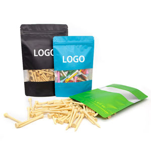 Support de tees de golf en bambou personnalisé avec logo pour la vente en gros - Product Image 1