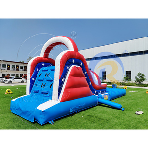 Commercial Custom <b>Inflatable</b> Pool <b>Slide</b> Kids Backyard Party Stars <b>Inflatable</b> <b>Water</b> <b>Slide</b> for Kids with Detachable Pool - Product Image 6
