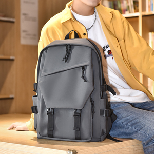 Simple décontracté à la mode sac d'école réduisant la charge grande capacité multicolore Oxford sac à dos pour ordinateur étanche pour étudiant - Product Image 1