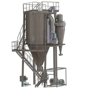 Spray Dryer with Atomizer for Blood Meal, Algae, Spirulina, and Kelp Drying