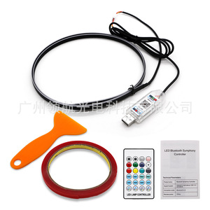 <b>LED</b> interior ambient lighting with no wires required, USB connector, central control ambient <b>light</b> strip, acrylic <b>light</b> strip, i - Product Image 1
