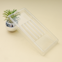 Boîte d'emballage en plastique thermoformé en gros, emboîtable, pour le rangement de fournitures de bureau