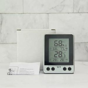 מד חום-לחות דיגיטלי מגנטי פנימי, מקליט טמפרטורה גבוהה/נמוכה, 3 רמות נוחות, צג LCD עם תאורה אחורית, פלסטיק - Product Image 4