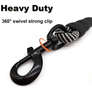 Correa de cuerda corta para perros, asa acolchada de fácil Control para entrenamiento de escalada, caminar y guiar ciegos - Product Image 4