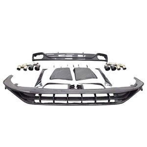 Accessoires de voiture Kit carrosserie en fibre de carbone pour <span class=keywords><strong>Audi</strong></span> <span class=keywords><strong>Q8</strong></span> 2019-2023 Mise à niveau vers le style <span class=keywords><strong>ABT</strong></span> Kit carrosserie de voiture - Product Image 2