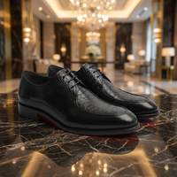 Chaussures habillées pour hommes OEM du fabricant, design italien de haute qualité, chaussures en cuir faites à la main, Oxfords, chaussures de mariage