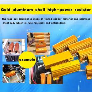 1pcs 50W 100W Aluminium Power Metal Shell Résistance bobinée RX24 0.01R ~ 100K 1 <span class=keywords><strong>4</strong></span> 6 <span class=keywords><strong>7</strong></span> 8 10 20 200 500 1K 3.3K 10K <span class=keywords><strong>Ohm</strong></span> Résistance - Product Image 6