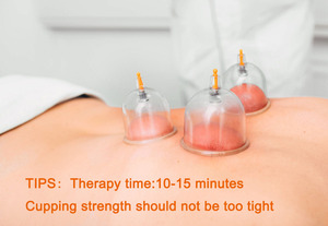 Chinese Medical PC Kunststoff Single Hijama Schröpf becher Glas Vakuum Schröpf becher Set Massage gerät Therapie Vakuum Saug Schröpf becher - Product Image 5