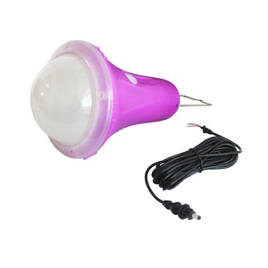 ไฟ LED พลังงานแสงอาทิตย์แบบพกพาสำหรับตกปลาทะเล 6V 15W พร้อมมาตรฐาน IP65 4 โหมด ตัวเลือกสีที่ปรับแต่งได้ และตะขอแขวน - Product Image 3
