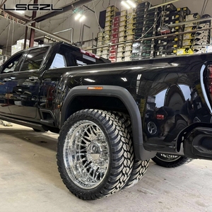 Jante double en alliage forgé agressif LSGZL pour Ford RAM Truck 8x180 8x200 8x165.18*5.5 8.6.5 22 24 26 28 <span class=keywords><strong>30</strong></span> pouces Jante polonaise - Product Image 5