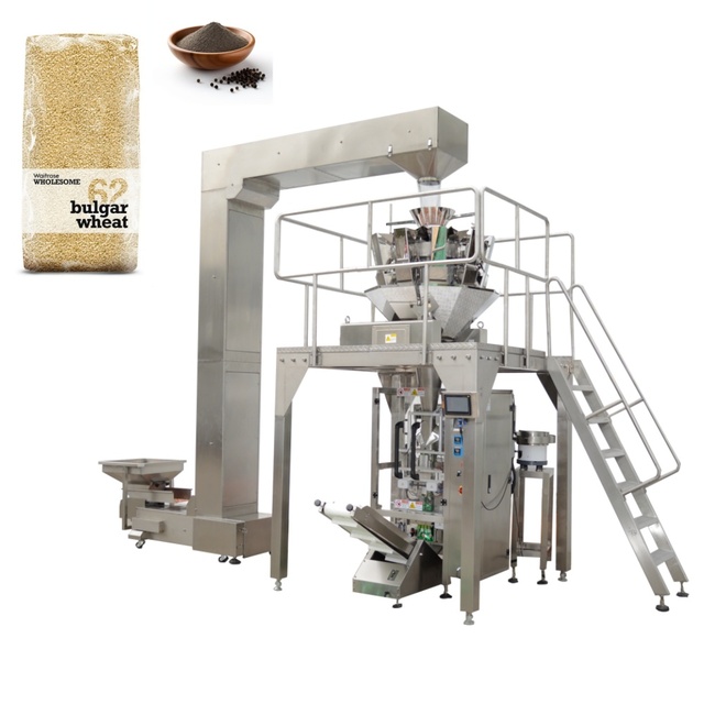YB-420Z 500g 1000g High Quality Fully Automatic Beans Nuts Coffee Beans Back Sealing Gusseted  Bag Box Pouch Bag Packing Machine