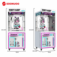Distributeur automatique de poupées en métal et acrylique avec verre trempé, personnalisable, pleine taille, avec prise EU/US/UK/AU pour centres commerciaux