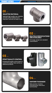 3000 رطل تركيبات عالية القوة مزورة 4X4X2 مقبس لحام - Product Image 6