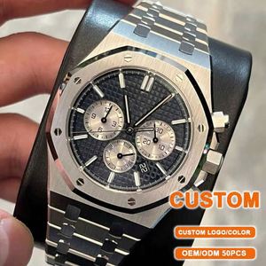 Relojes Mecánicos Automáticos Personalizados de Alta Calidad para Hombre, Reloj de Pulsera Clásico Multifuncional con Cronógrafo - Product Image 1