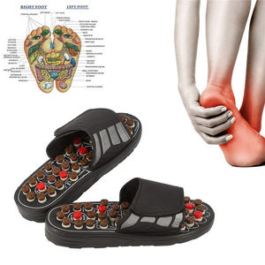 silicone massage column Acupressure <b>Foot</b> <b>Massager</b> Acupoint Reflexology Stimulation Massage Slippers Shoes S/M/L/XL - Product Image 2