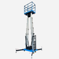 Mobiler Stabiler Kleiner Elektrischer Lift Langlebige Plattform-Hebebühne für Innenausbau Bau-Innenarbeitsplattform
