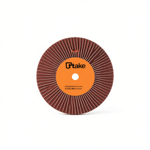 Ttake Abrasive Flap <b>Wheel</b> 80x20 Mm 6 Mm Shaft 120 Grit For <b>Grinding</b> - Product Image 2