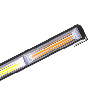 Barre lumineuse LED d'avertissement pour véhicule de 23 pouces, lumière blanche ambre d'urgence, étanche IP65, montage par vis, camions, VTT, tracteurs, 12V-24V