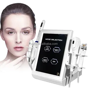 4 en 1 7D Masaje facial 4D Máquina 7D Máquina de belleza 7D con Vaginal Rf Lipo Vmax para masaje ocular Antienvejecimiento