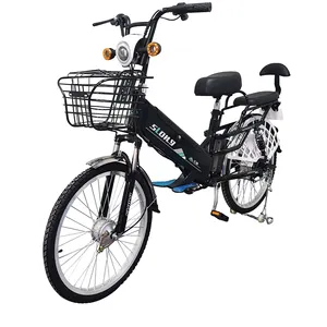 2022 중국 공장 좋은 품질 리튬 전지 350w 24 인치 자전거 도시 전기 자전거