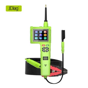 JDiag Novo Circuito Tester 9-48V Gancho Inteligente Mestre Edição TopDiag P200PRO Com Relé Teste Injector Teste/limpeza Sonda De Potência